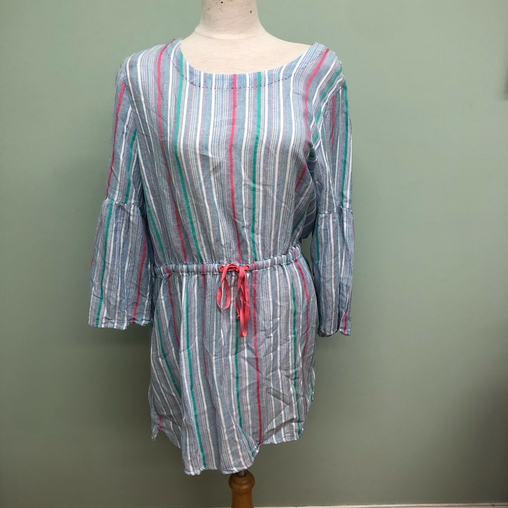 Hatley | Women's Selena Beach Dress | Blue | Stripes | Various Sizes